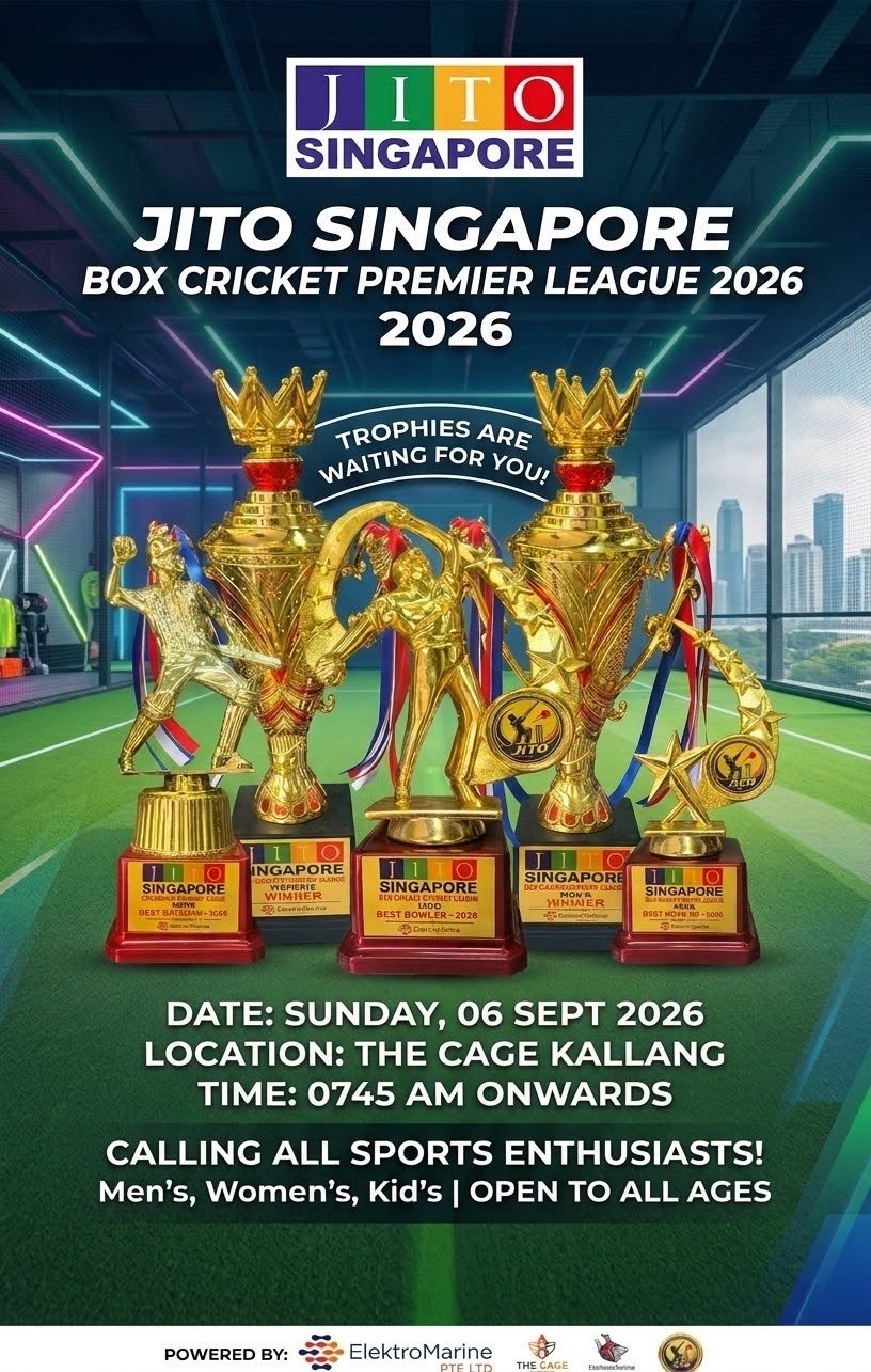 JITO SINGAPORE CRICKET LEAGUE 2026